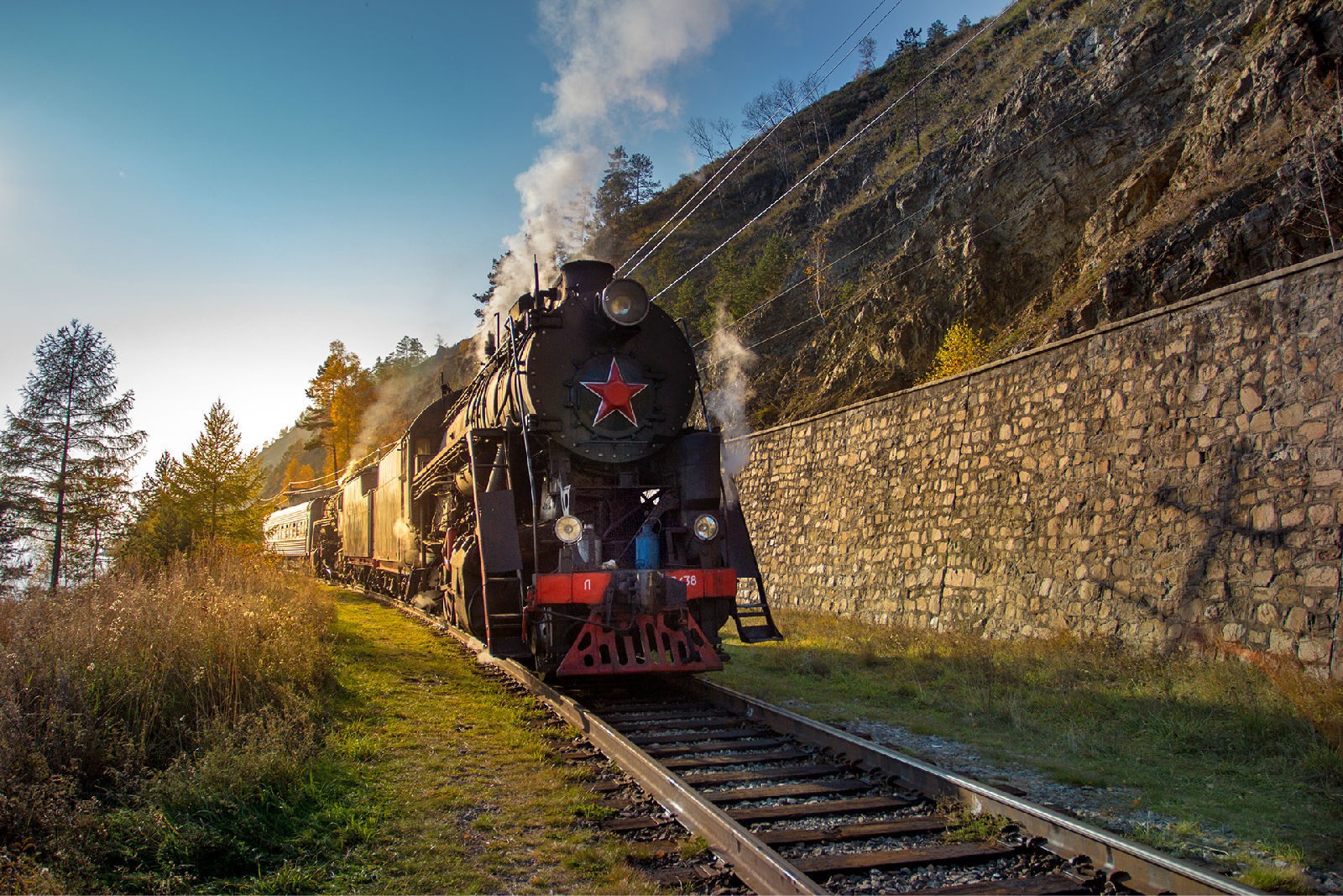 贝加尔湖环湖线路图,贝加尔湖环湖小火车