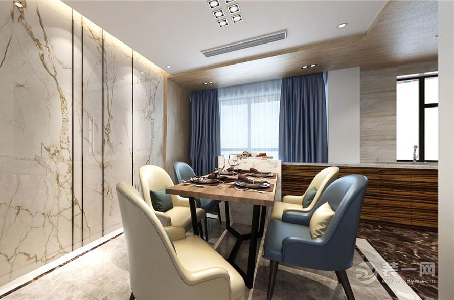 整个走廊来收纳,襄阳绿地广场三期效果图,170平现代四居半包9万