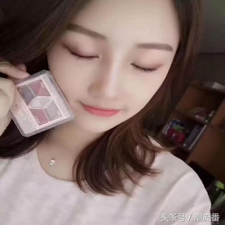 日常清冷感妆容彩妆推荐,彩妆推荐平价学生眼影