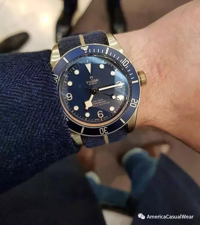 高颜值复古军事风腕表,英伦风轻奢腕表