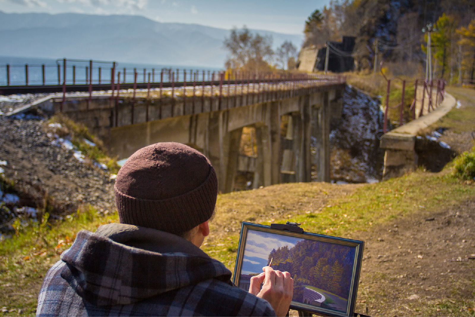 贝加尔湖环湖线路图,贝加尔湖环湖小火车