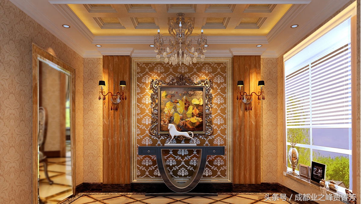 金科王府豪宅内景图,金科王府装修81平