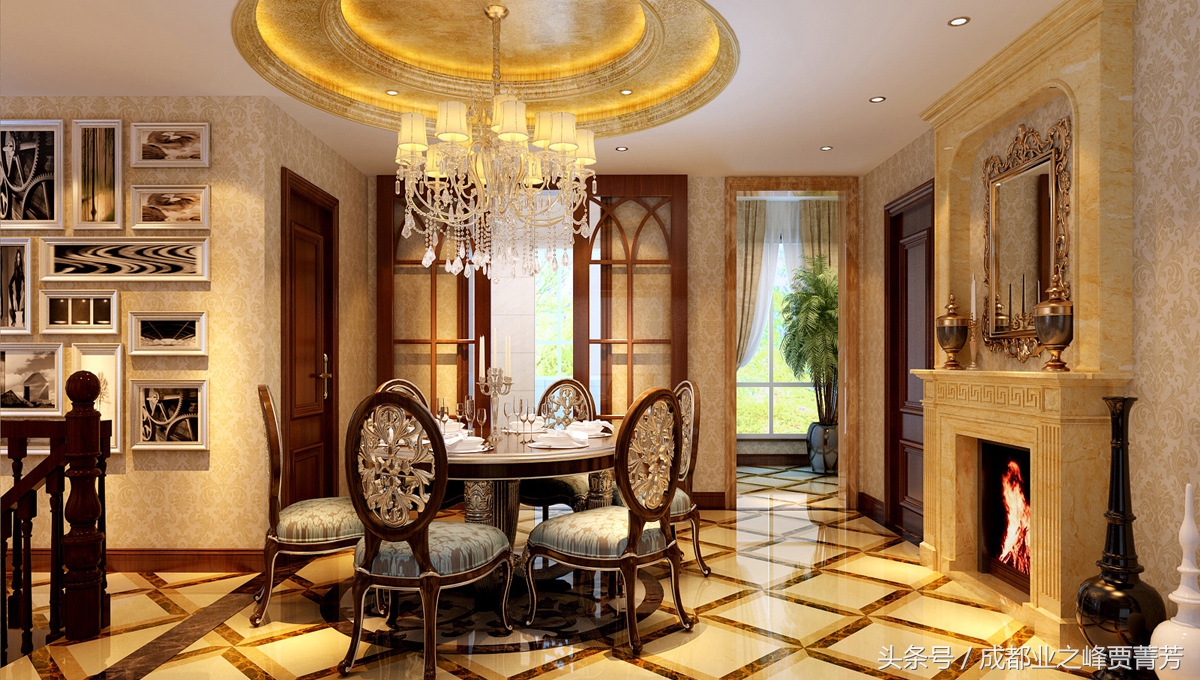 金科王府豪宅内景图,金科王府装修81平