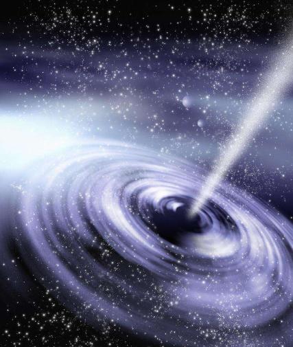 银河系的黑洞会吞噬整个星系吗,银河系旁边的星系有黑洞