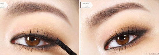 大烟熏妆的画法步骤,小烟熏妆的画法步骤