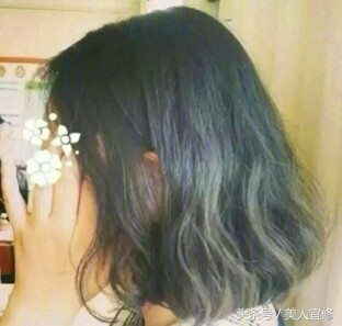 隐形烫全烫卷发发型图片,烟花烫卷发男生发型