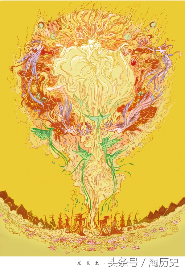 90插画师以200幅作品绘制诗经,最美楚辞的插画