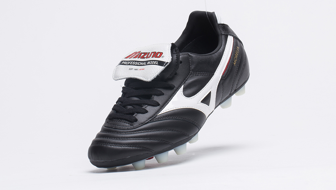 公认脚感最好的10双足球鞋美津浓,美津浓莫雷拉morelianeo4黑金