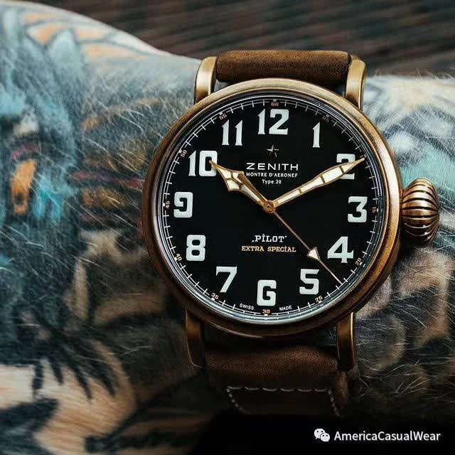 高颜值复古军事风腕表,英伦风轻奢腕表