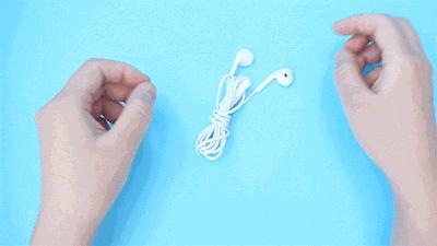 看完这个，我终于把那“一团麻”的耳机线解决了！