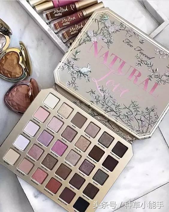 超级好看的眼影盘和口红,一款超高颜值美爆了的眼影