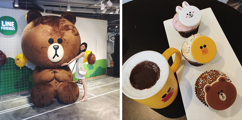 linefriends可妮兔和布朗熊故事,linefriends布朗熊