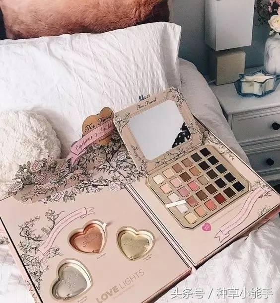 超级好看的眼影盘和口红,一款超高颜值美爆了的眼影