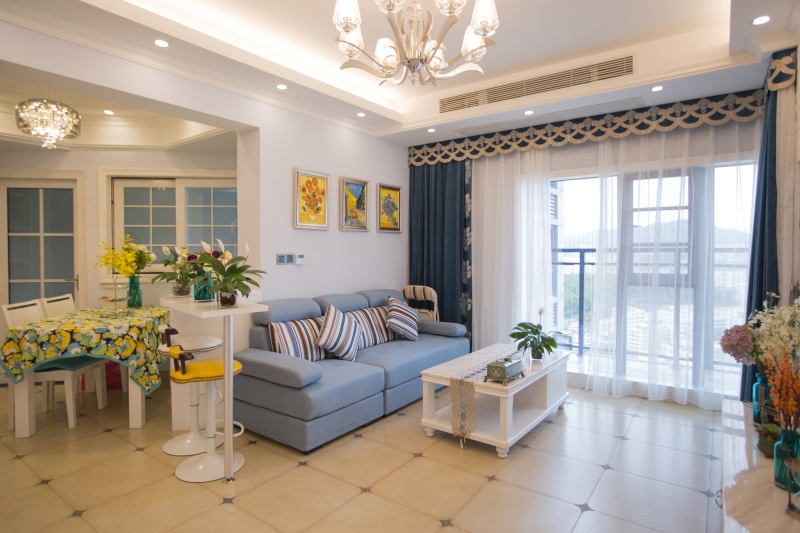 北欧小清新装修风格复式楼,深圳百合盛世二手房复式6室