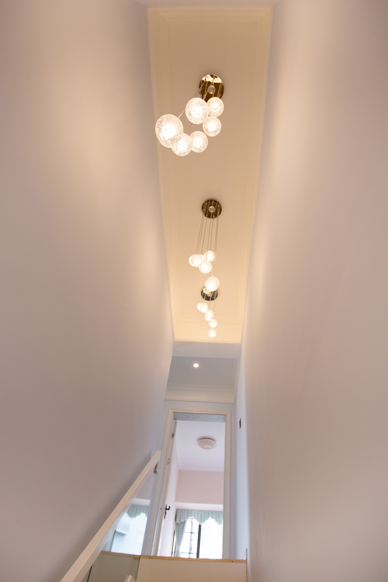 北欧小清新装修风格复式楼,深圳百合盛世二手房复式6室