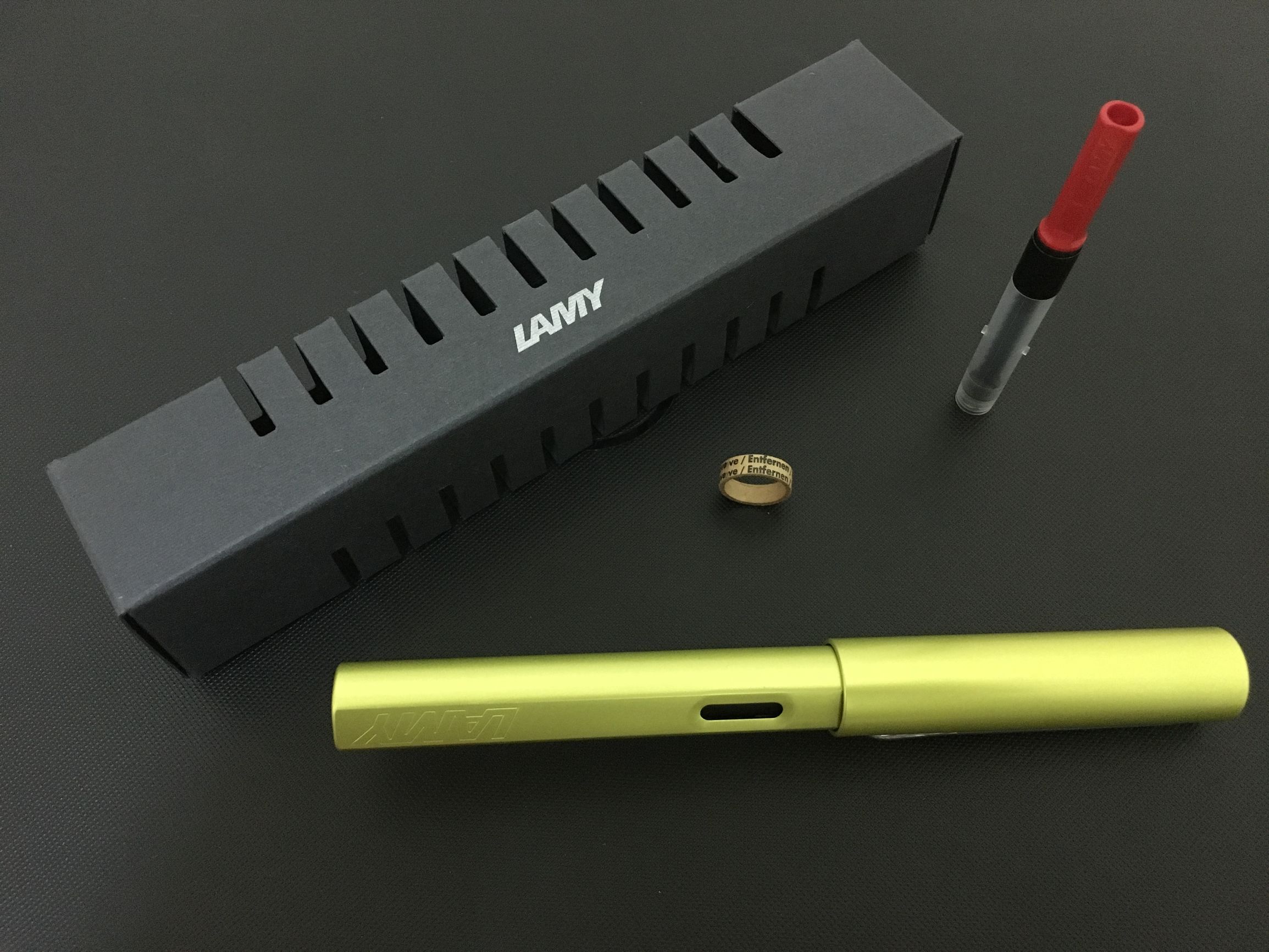 书写的乐趣尽在不言中,lamy钢笔喜悦细节