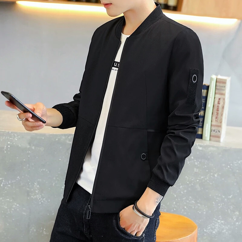宽松薄棉外套,外套男秋季潮流百搭宽松