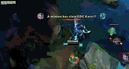 loluzi打爆ad,lol王者局精彩团战uzi