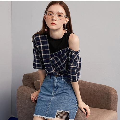 时尚的渔网装,渔网潮酷穿搭