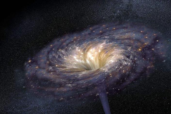 银河系的黑洞会吞噬整个星系吗,银河系旁边的星系有黑洞
