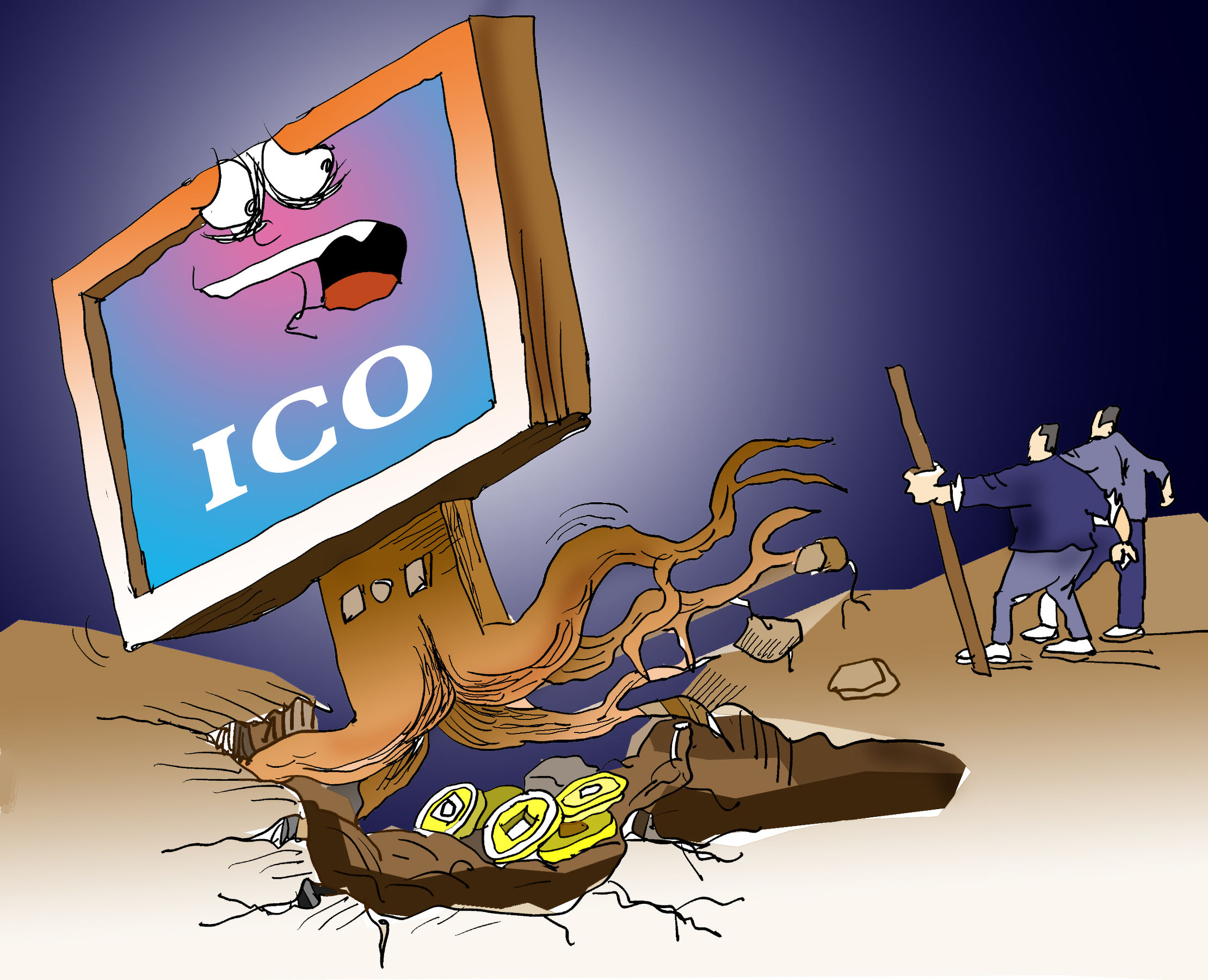 收益堪比贩毒的ICO被取缔了，更大的风暴还在后面