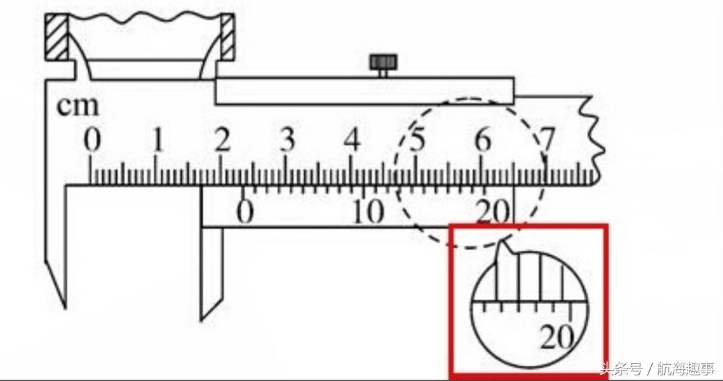 最细讲解游标卡尺使用方法,航海学仪器基本知识