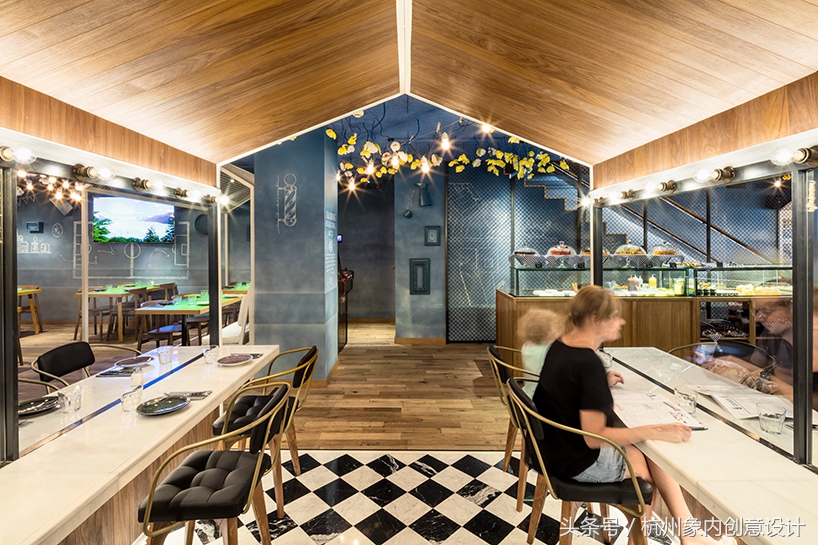 小清新风花园餐厅丨梅西还有这种小心思呀！