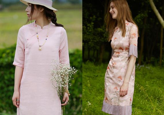 邂逅新古典,东方旗袍的别致韵味