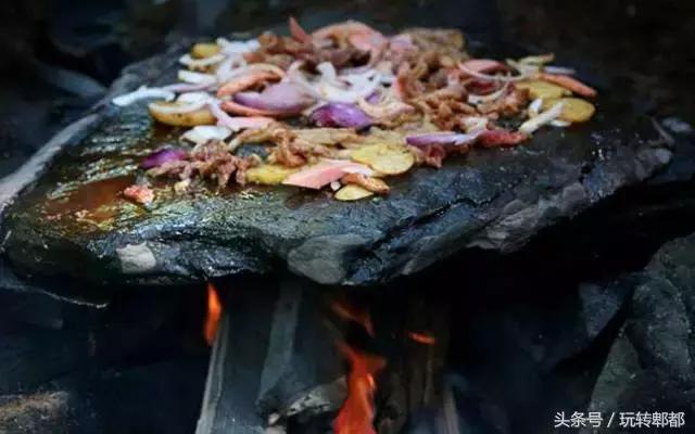 最好吃的石板烤肉,来自大山的烤肉