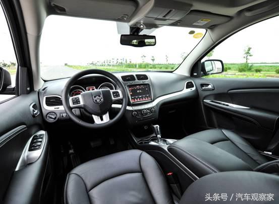 道奇酷威纯黑色,霸气道奇