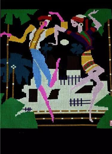 湘西非遗文化之土家族织锦,西兰卡普土家织锦