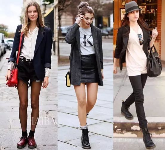 秋冬必入的马丁靴,秋冬季节少不了一双马丁靴