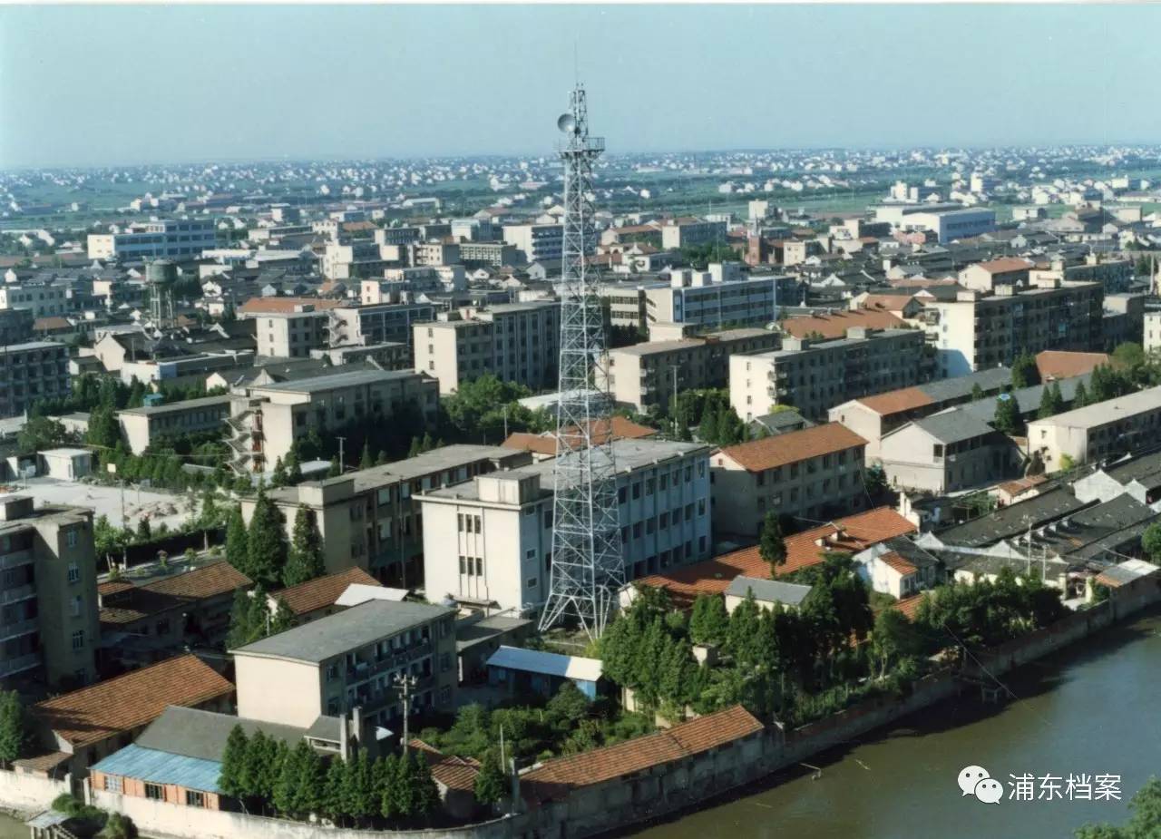 川沙15年的变化,十年前的川沙镇