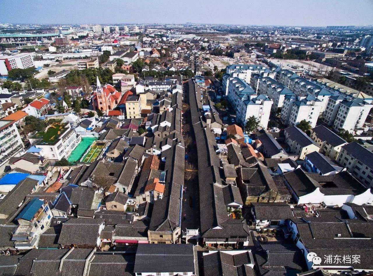 川沙15年的变化,十年前的川沙镇