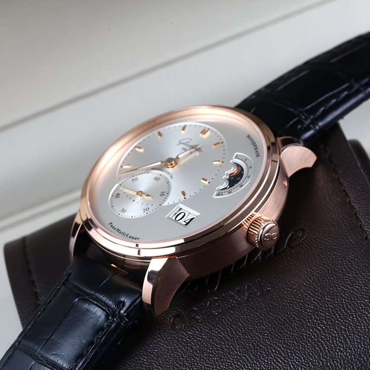 2023款格拉苏蒂偏心年历腕表,格拉苏蒂偏心月相女士腕表