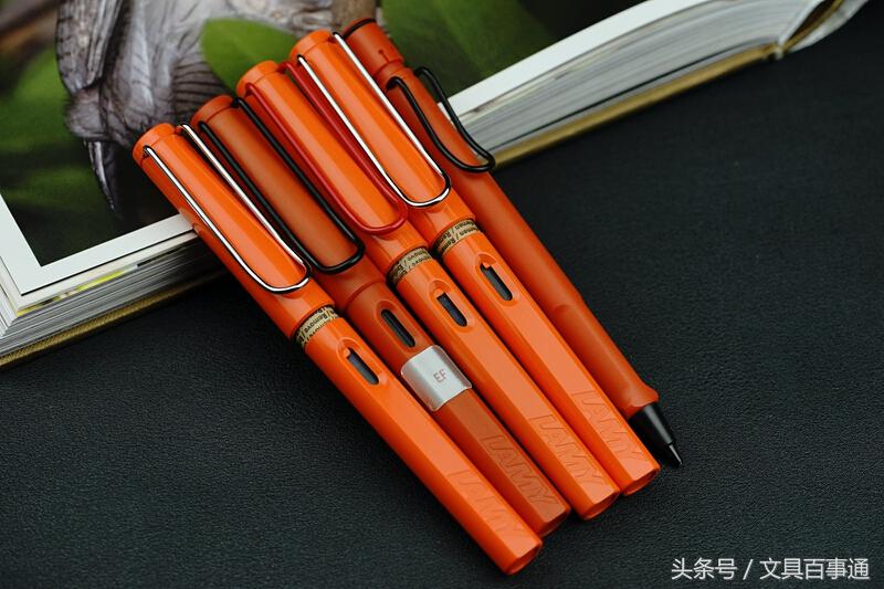 温暖舒服的橙色,LamySafari橙色款文具介绍