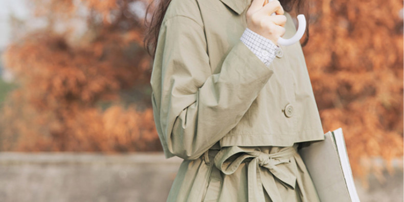 简单易学风衣带子蝴蝶结的打法,风衣蝴蝶结怎样系才显得很长