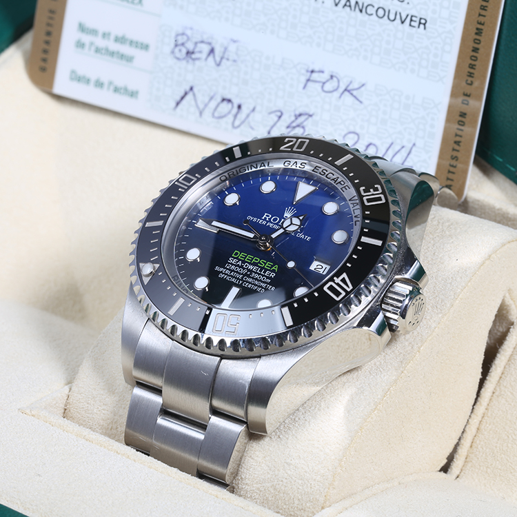 劳力士蓝水鬼老款钢表,劳力士渐变蓝水鬼王老款