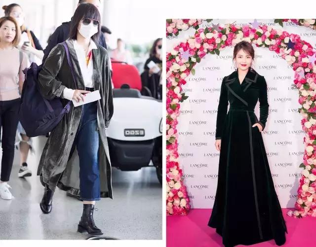 终于可以偷穿奶奶的丝绒裙出去浪了~