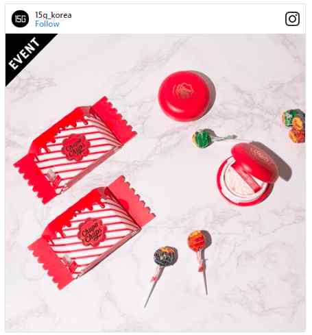 少女心再次被俘虏！珍宝珠唇彩后韩国ChupaChups推5合1气垫粉底