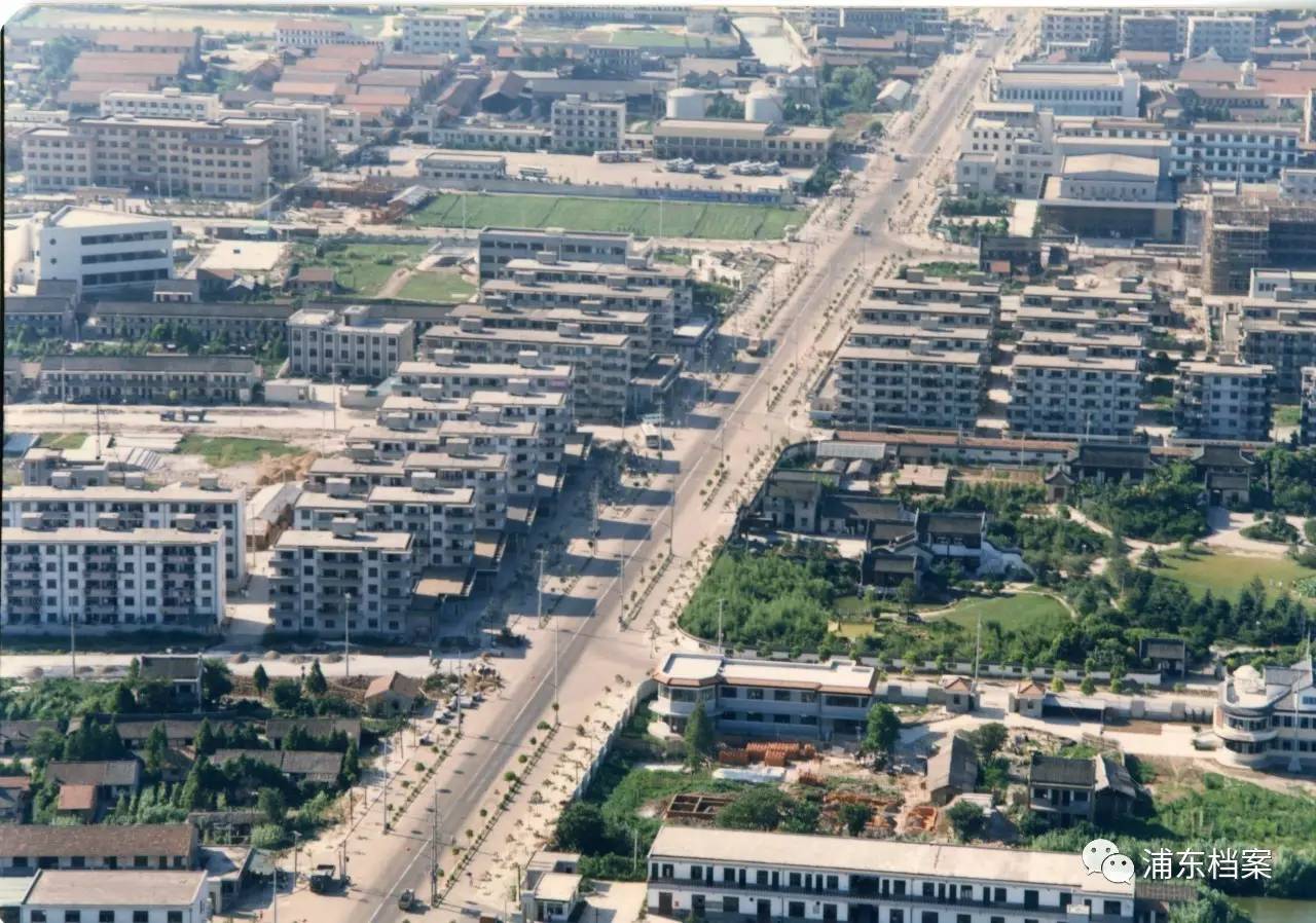 川沙15年的变化,十年前的川沙镇