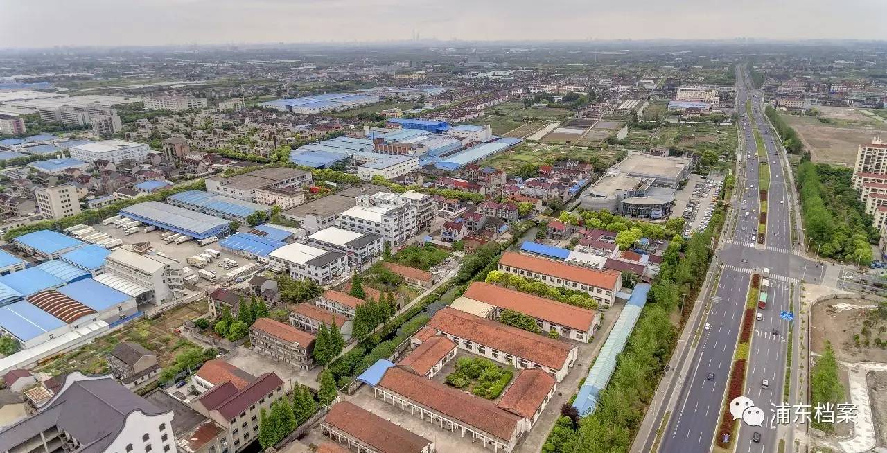 川沙15年的变化,十年前的川沙镇