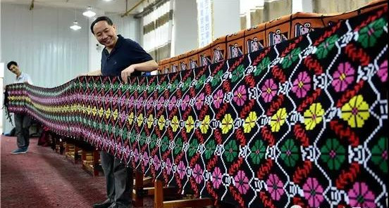 湘西非遗文化之土家族织锦,西兰卡普土家织锦