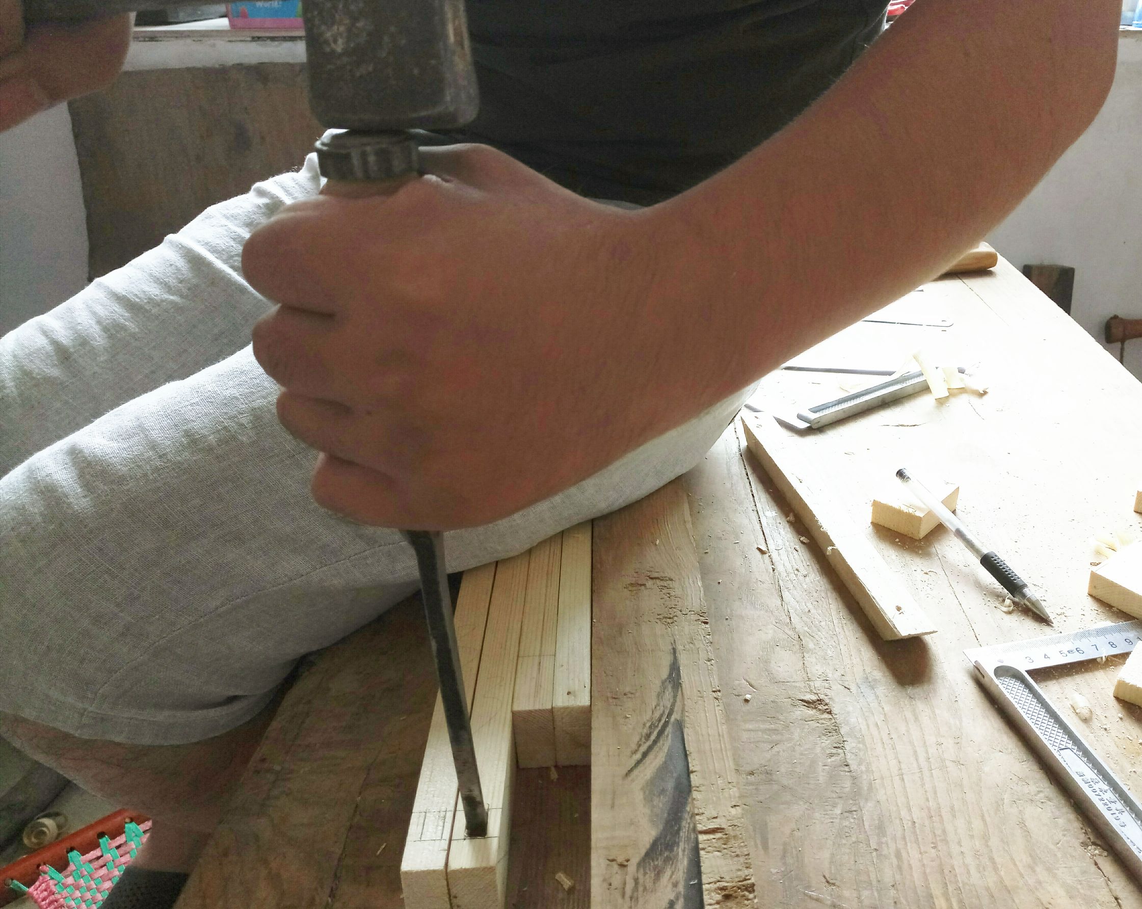 榫卯相框被做出来的过程,榫卯结构相框推荐