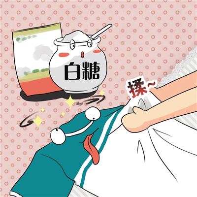 衣服沾上油点怎么快速去除,衣服沾上免钉胶怎么去除