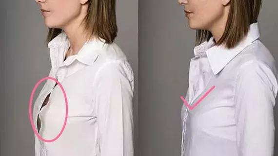 女神门穿衬衫还怕胸前有缝?让尴尬靠边站,跟我上车看妙招