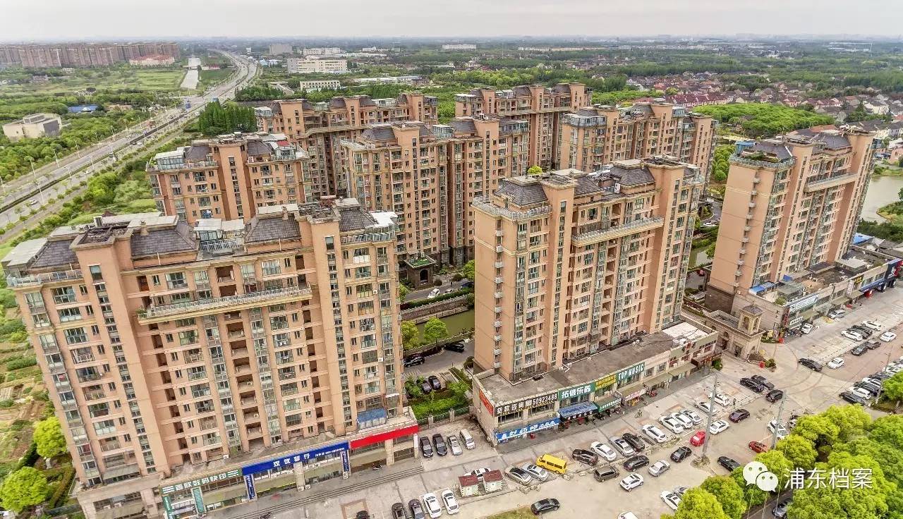 川沙15年的变化,十年前的川沙镇