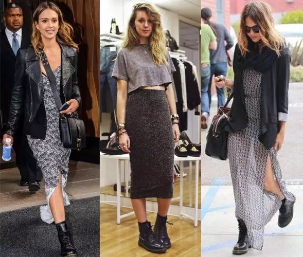 秋冬必入的马丁靴,秋冬季节少不了一双马丁靴