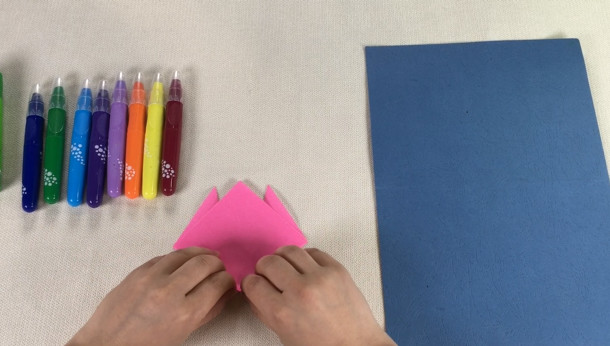 教师节送给老师的康乃馨贺卡,教师节立体贺卡的制作方法康乃馨