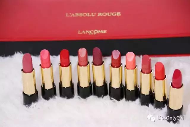 兰蔻新菁纯柔雾哑光口红,兰蔻新菁纯丝绒雾面口红